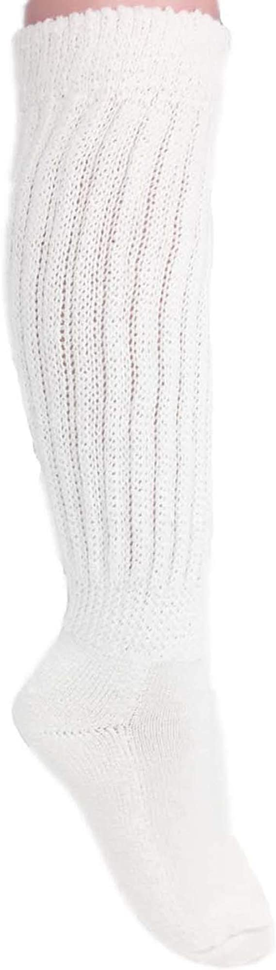 Women's extra long and thick casual cotton socks, sizes 9 to 11 (1 Pairs)